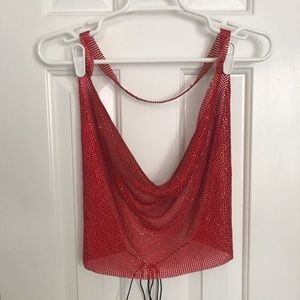 MUSE Open Back Crop Top